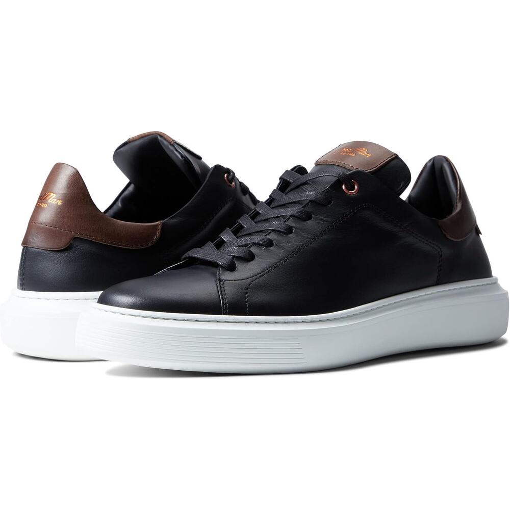 New Good Man Brand Black Dark Vachetta Edge Italy Sneakers Size 10